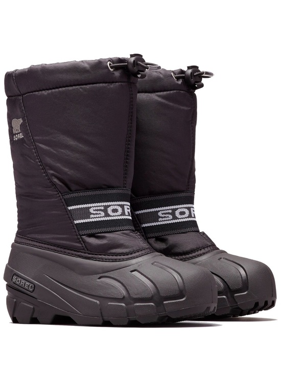Sorel Other - Sorel Black Tall Winter Boots with Strap - Sz 6 (Kids)